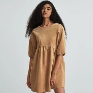 Babydoll Corduroy Dress
